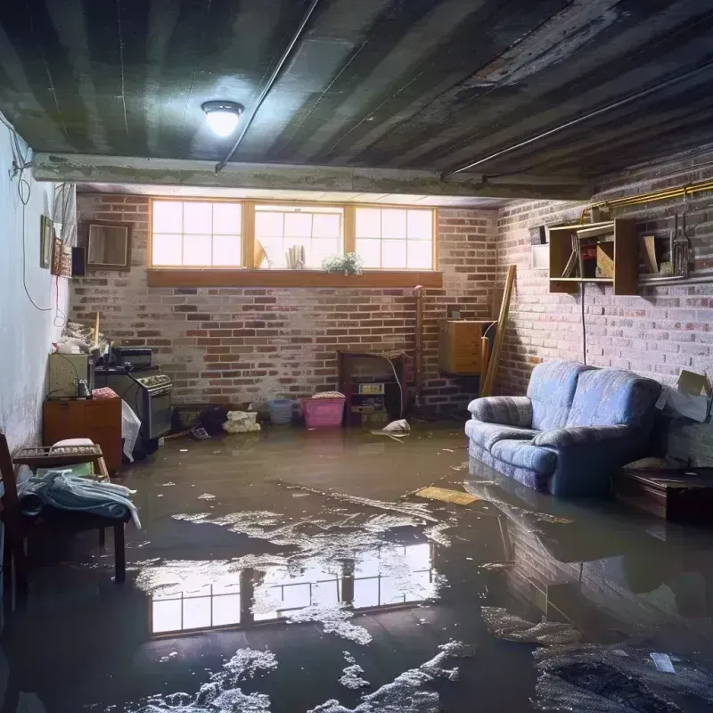 Flooded Basement Cleanup in San Lorenzo, PR